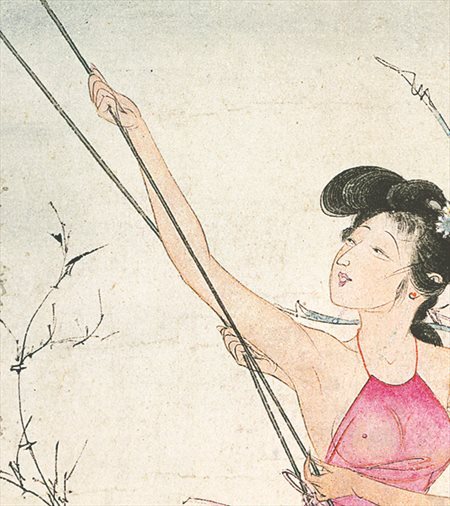 东光-胡也佛的仕女画和最知名的金瓶梅秘戏图